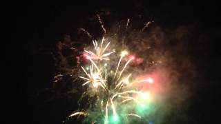 Warsteiner Internationale Montgolfiade - Abschlussfeuerwerk 13.09.2014