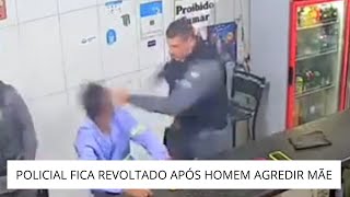 POLICIAL FICA REVOLTADO APÓS HOMEM AGREDIR A PRÓPRIA MÃE ACAMADA