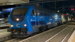 PELLEGRINI in INVIO con E402B in NUOVA LIVREA a LAMEZIA TERME CENTRALE per REGGIO CALABRIA…