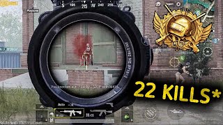 😤22 KILLS CHICKEN DINNER GAMEPLAY🔥| PUBG MOBILE