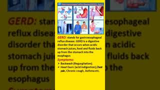 Gastroesophageal reflux disease Part-1