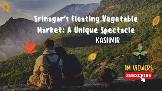 Srinagar's Floating Vegetable Market: A Unique Spectacle