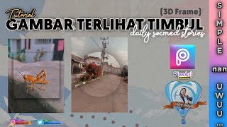 TUTORIAL INSTASTORY WA IG KEKINIAN CARA AGAR FOTO TERLIHAT TIMBUL DI PICSART | NGEDIT GAK PAKE LAMA!