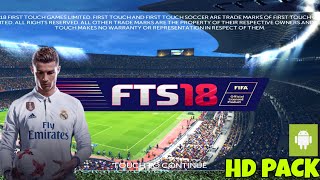 FTS 18 HD Repack Unlocked Mod For Android [APK+OBB+DATA]