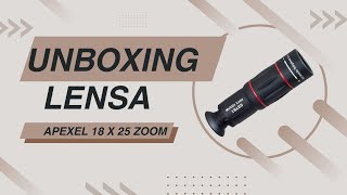 REVIEW LENSA APEXEL VIRAL | LENSA APEXEL 18 X 25