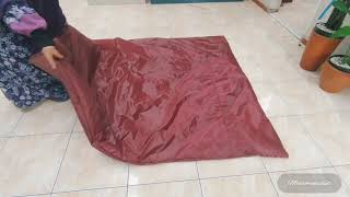 Membuat Sleeping Bag buat Kemping