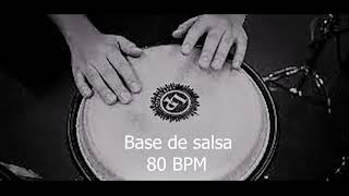 Base de Salsa | 80 BPM - "Instrumental Percusión" USO LIBRE