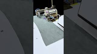 Auto Jeans Tourser Serging Overlock Seamer Sewing Machine #Shorts