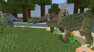 Minecraft- Jurassic World entrance