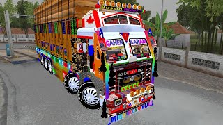 Download new tata 16 WHEELER TRUCK LIVERY FULL MODIFY TRUCK LIVERY FOR BUSSID