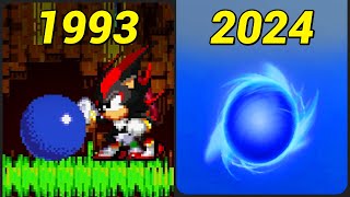 Evolution of *ALL* Sonic drop dash animations 1993-2024