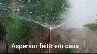 Como fazer aspersor caseiro (muito barato)