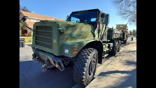 Allison 4000 Series 4070 Transmission Fluid Change on Oshkosh MTVR MK23 7 Ton 6x6