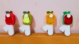 Unboxing and Review of Kid's Hand Pressure Mini Fan Fruit Shape Cute Squeeze Toys Cool Summer Fan