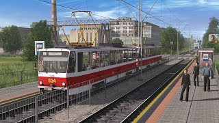 Trainz. Трамвай Tatra T6B5