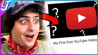 REACTING TO MY FIRST YOUTUBE VIDEO AND I ROST ME!!!