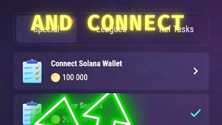 How to create solana wallet. How to connect solana wallet to tapswap. #tapswap #solana