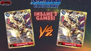 Digimon TCG(BT5)- Shoutmon DX Mirror Match! ON EDGE!!