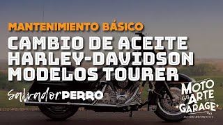 Cambio de aceite Harley-Davidson modelos Tourer