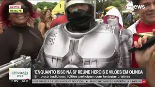 ROBOCOP NO CARNAVAL 2024 NO BLOCO ENQUANTO ISSO NA SALA DA JUSTIÇA