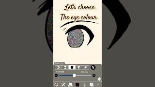 Let's choose the eye colour #shorts #gacha #art #artshorts #chibi