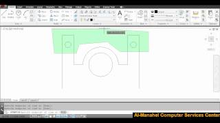 Stretch command with Crossing Polygon in AutoCAD -- in English