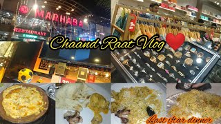 Chaand Raat Vlog🌙  Last roze pr bohat udasi feel hui 😢 Skin care and Eid preps💅 Vlog#66