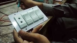 Electrical Board Tayar Karnay Ka Tarika || Electrical Board Banany Tariqa