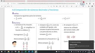 ESMATE QUINTO GRADO CLASE 4.6 UNIDAD 10