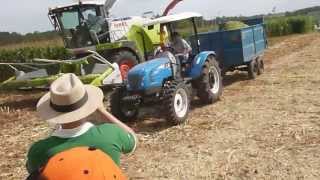 Expoagro AFUBRA 2015 - demonstração ensiladeira Claas Jaguar 860