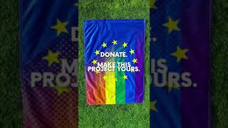 European Rainbow Flag - #PrideOfEurope #PulseofEurope