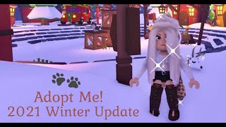 2021 Winter Christmas Update - SPOILER ALERT - Reaction to ##### Christmas Gift! Adopt Me!