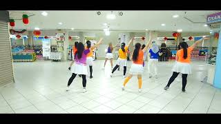 Babel's Waterfall Line Dance - Demo By D'Sisters & Friends LDG @OttiePurba