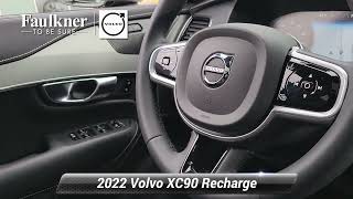 Certified 2022 Volvo XC90 Recharge R-Design, East Petersburg, PA N1777909