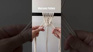 Macrame Pattern Idea #macrameknot #macrame #diy #macramepattern #macrametutorial #handmade