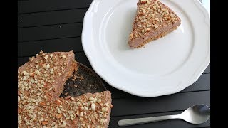 No Bake No Gelatin Chocolate Cheese Cake