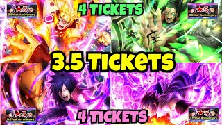 NxB NV: 8 SPECIAL TICKETS SUMMON | 3.5 Anniversary | Naruto x Boruto Ninja Voltage