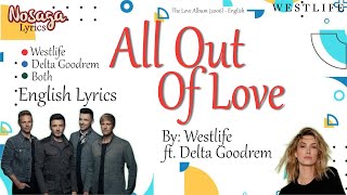 All Out Of Love - Westlife - The Love Album (2006) - English Lyrics