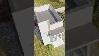 A Simple modern Tiny Mausoleum Design #shorts