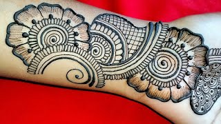 Amazing 😍 Front Hand Arabic Mehndi Design||Simple 😍And Easy Mehndi Design||New Stylish Mehndi Design