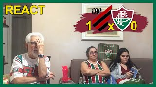 FAMÍLIA TRICOLOR REAGE À 1 ATHLÉTICO PR X 0 FLUMINENSE - CAMPEONATO BRASILEIRO 2022