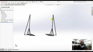 #Mentoria1 - SolidWorks Simulation - LINHA DE VIDA Vídeo 2 #solidworks #linhadevida