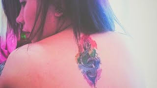 hindi masakit tattoo sa likod | Back Tattoo