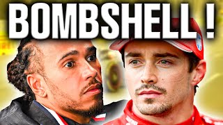 Charles Leclerc Reveals True Reason Behind Hamilton Arrival !! F1 NEWS