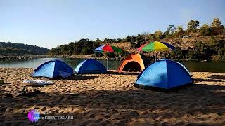 Timelapse video video of camping // Between forest with team tribe well // unseen chhattisgarh