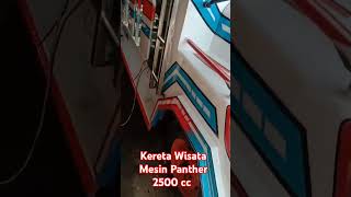 Kereta Wisata Mesin Panther 2500 CC Bangku 7 Baris