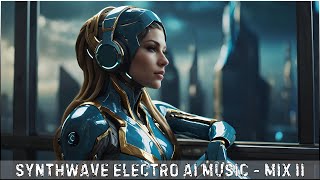 SYNTHWAVE ELECTRO AI MUSIC - MIX II │#KARPALMAN #AIMUSIC