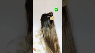 Try this cute claw clip style ✅ #hairstyletutorial #shortsvideo #explore #ytshorts #hairvlog