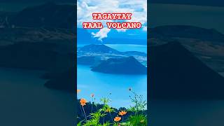 Tagaytay overlooking taal volcano, truly a paradise #shortsvideo #shortsfeed #shorts #taalvolcano