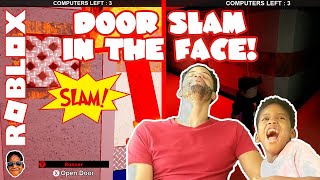 Roblox Flee The Facility – Door slamming in the face!